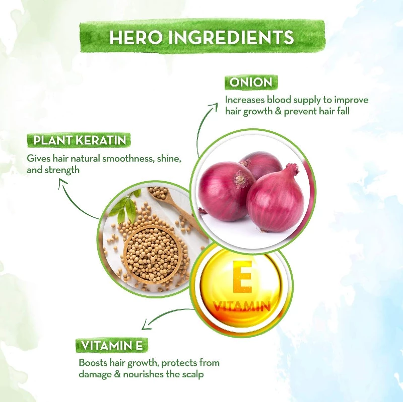 Mamaearth Onion Anti Hair Fall Express Kit with Shampoo + Conditioner for Hair Fall Control, Pack of 2-12.webp